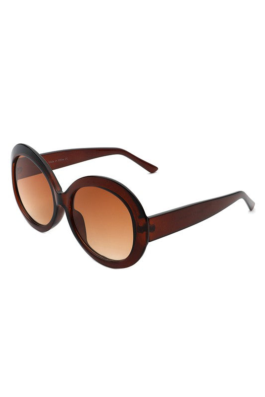 Round Radiance Oversize Sunglasses