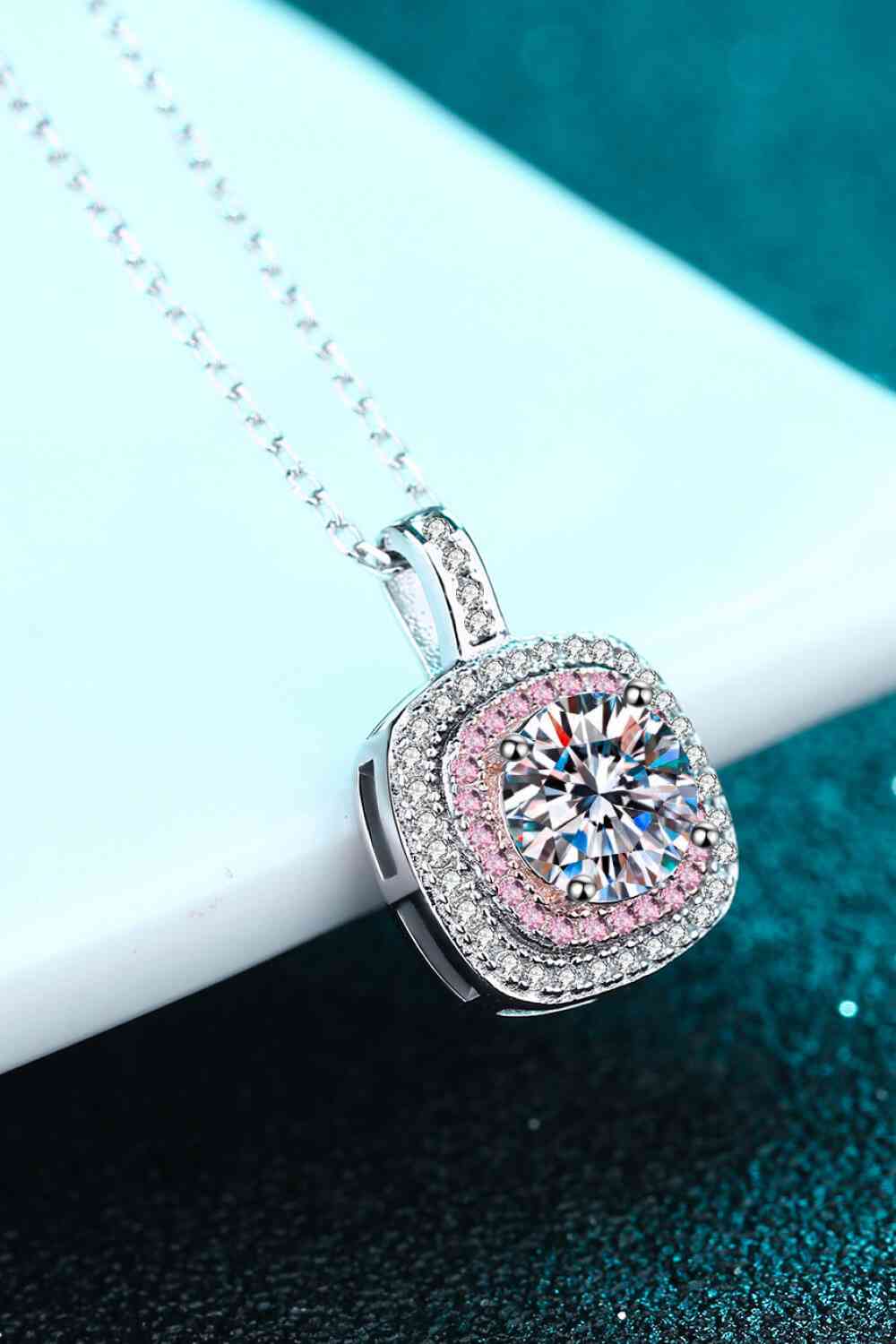 Dazzling Angles Pendant Necklace