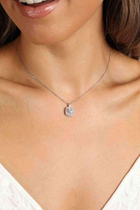 Dazzling Angles Pendant Necklace