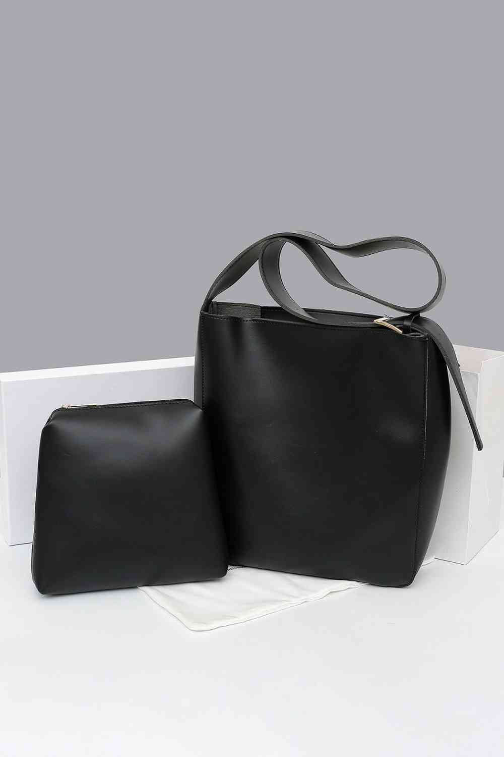 Duo Chic Leather Tote